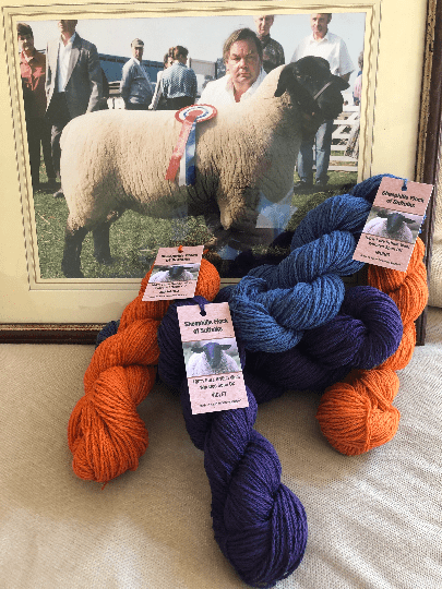 Suffolk Violet DK yarn - Image 2